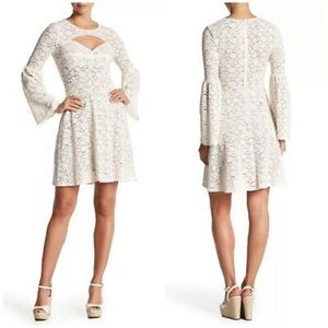 NWT BCBGMaxAzria lace dress  sz. L